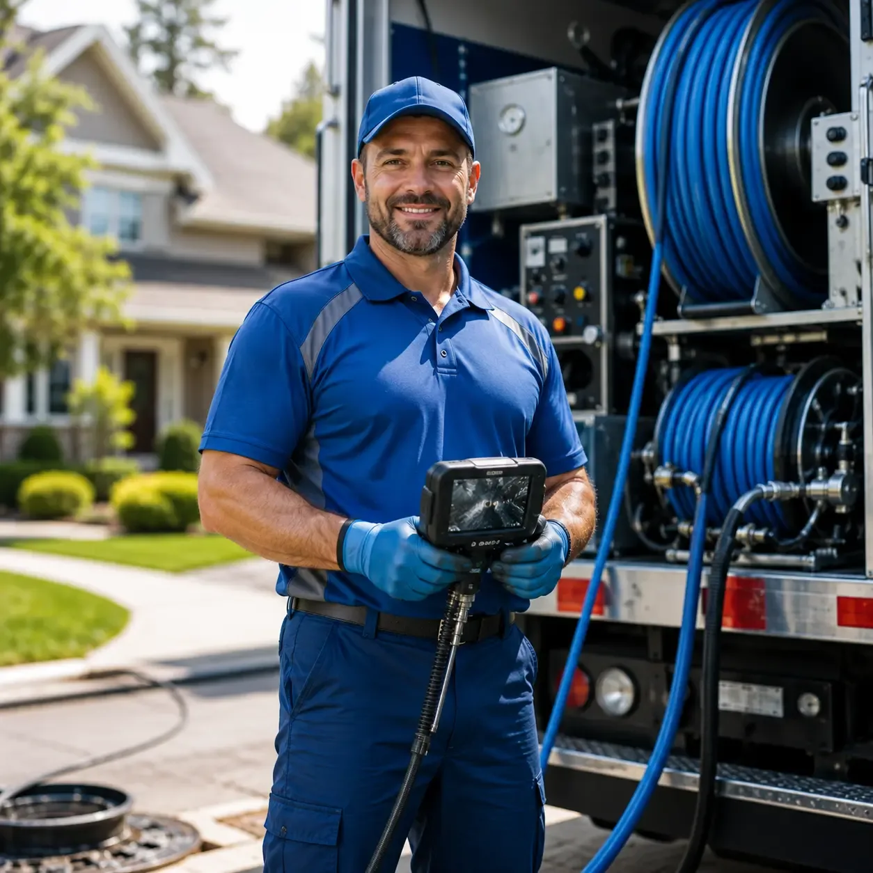 Local outdoor drain cleaning specialists in Sharpsburg, NC